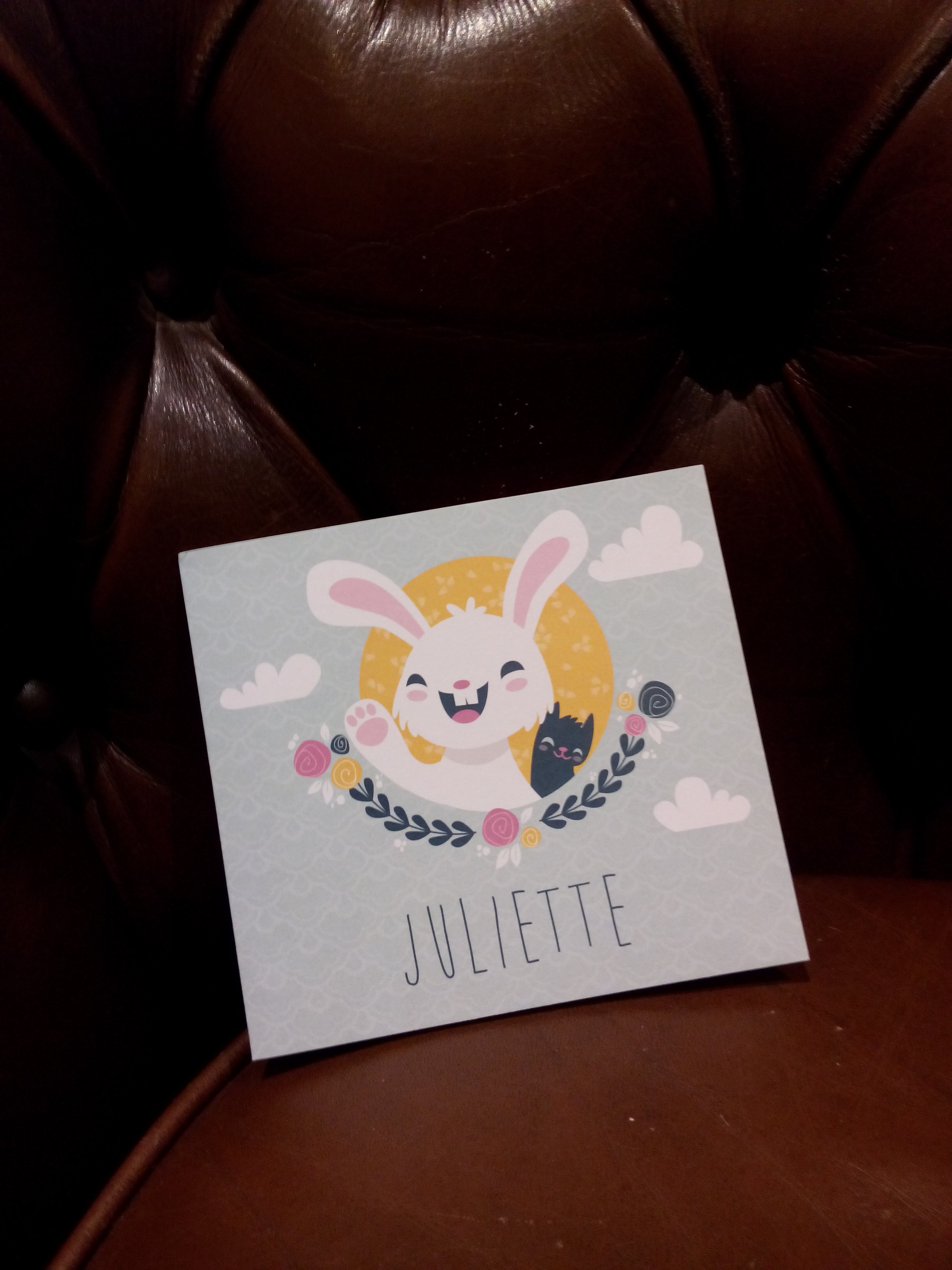 geboortekaartje Juliette