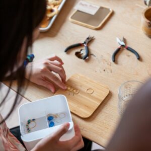 workshop oorbellen maken - zondag 21 september - 14u-16u30
