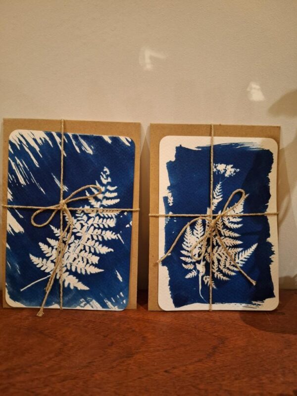 workshop cyanotype kerstkaarten - zondag 30 november - 14u-16u30 - Afbeelding 8